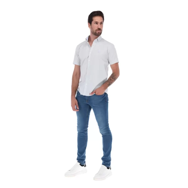 Camisa Celeste