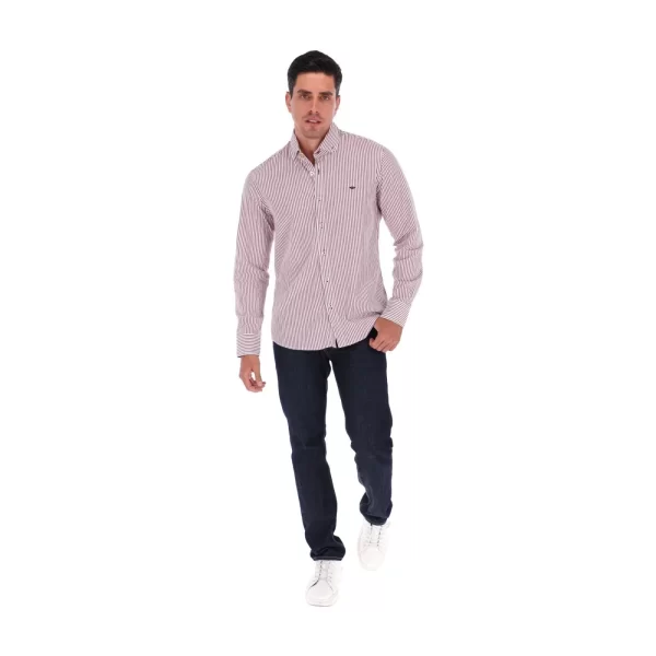 Camisa Rayas Rojas