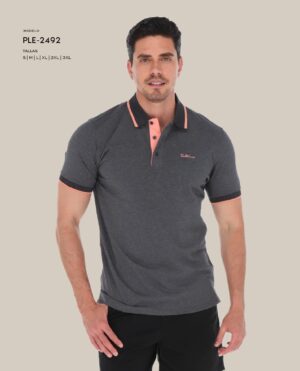 Porto Blanco Polo, Gris Oscuro PB-010