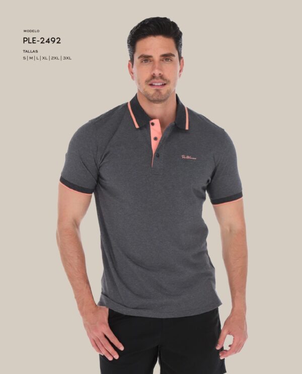Porto Blanco Polo, Gris Oscuro PB-010