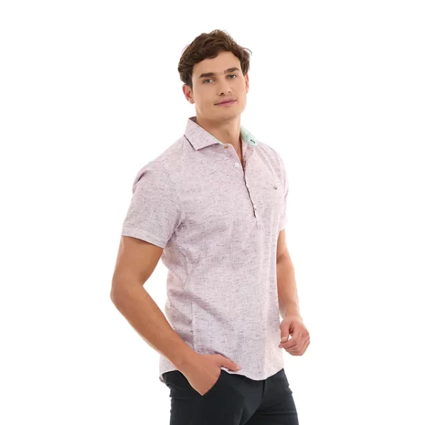 Camisa caballero algodón fresca manga corta - Image 3