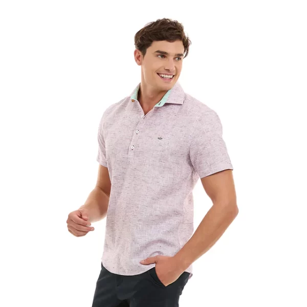 Camisa caballero algodón fresca manga corta - Image 4