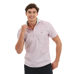Camisa caballero algodón fresca manga corta