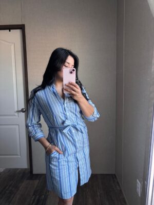 Vestido Casual De Algodon